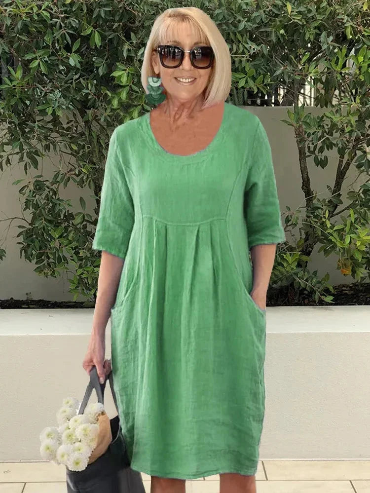 Eulalie - Summer dress with pockets
