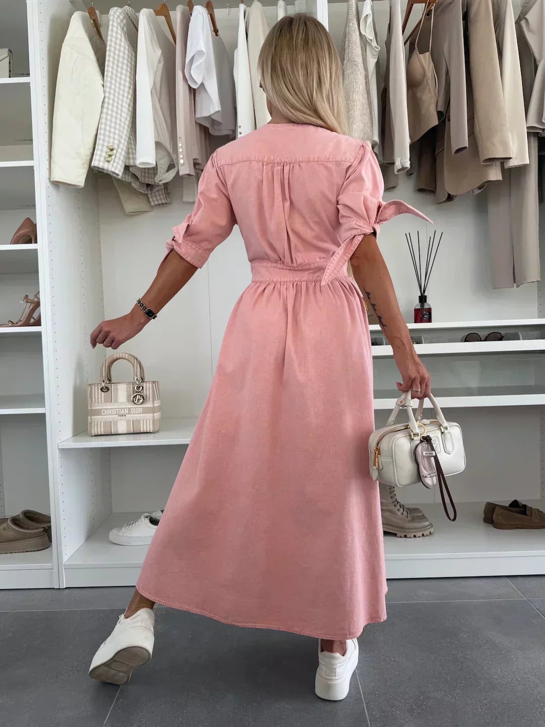 Ivanka – Radiant Jeans Dress