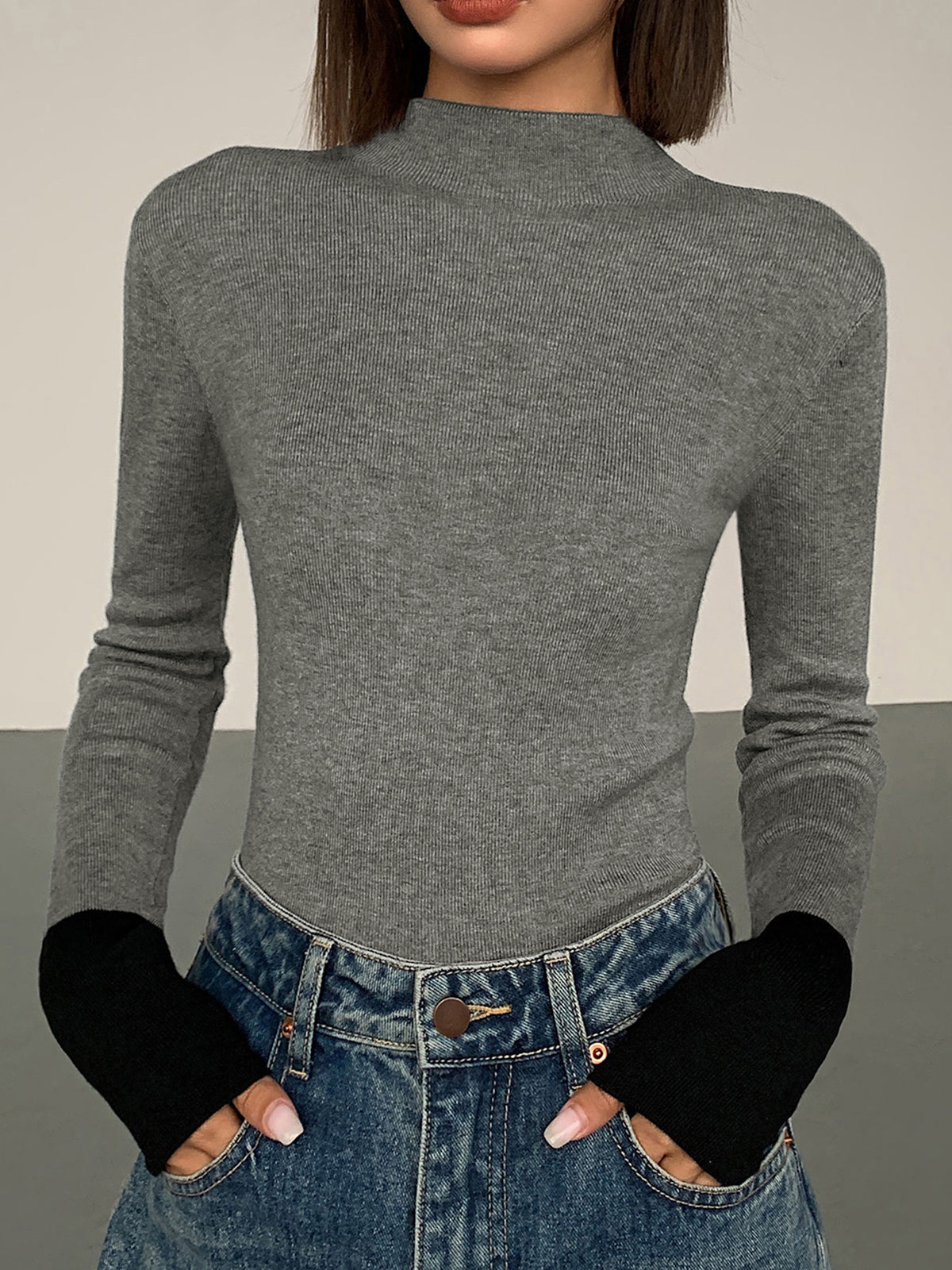 Women's Summer Contrast Top – Lana