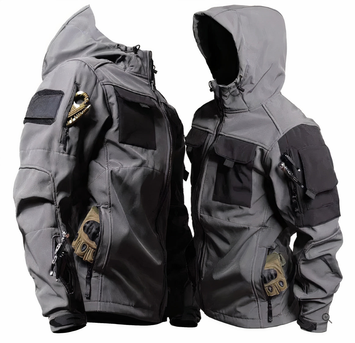 Men's Tactical Hooded Jacket - Gunner