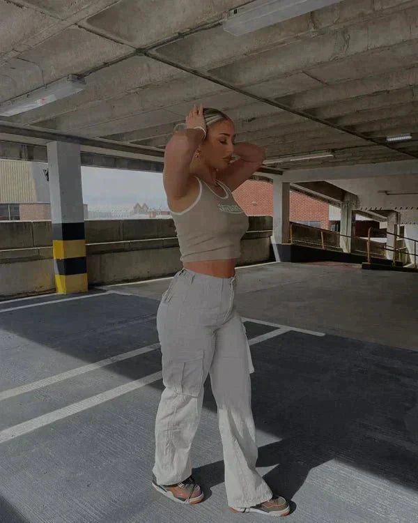 Paula - Straight fit cargo pants