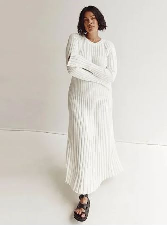 Amanda - Long knitted dress for women