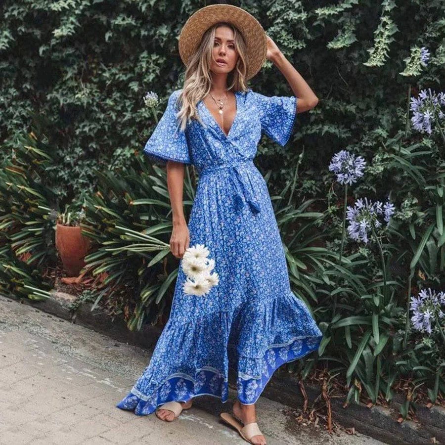 Boho-Chic Dress: Airy, Light & Trendy for Spring & Summer