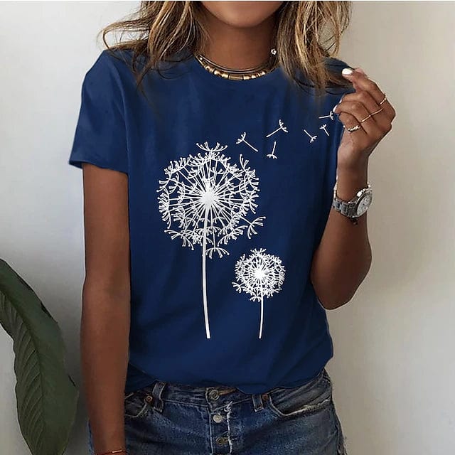 Inès Lavigne - Elegant Dandelion Shirt