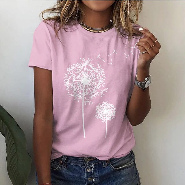 Inès Lavigne - Elegant Dandelion Shirt