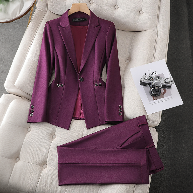 Agatha - Elegant blazer set