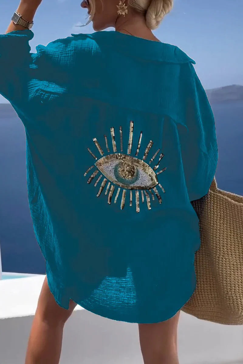 Maisie - Casual shirt with sequins