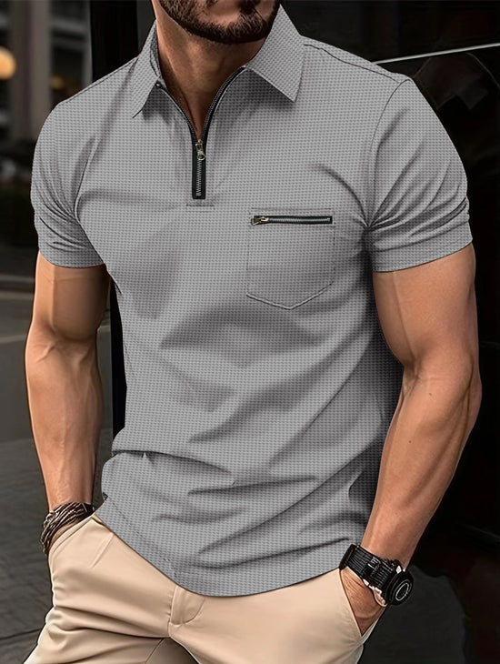 Roam - Sports polo with neck