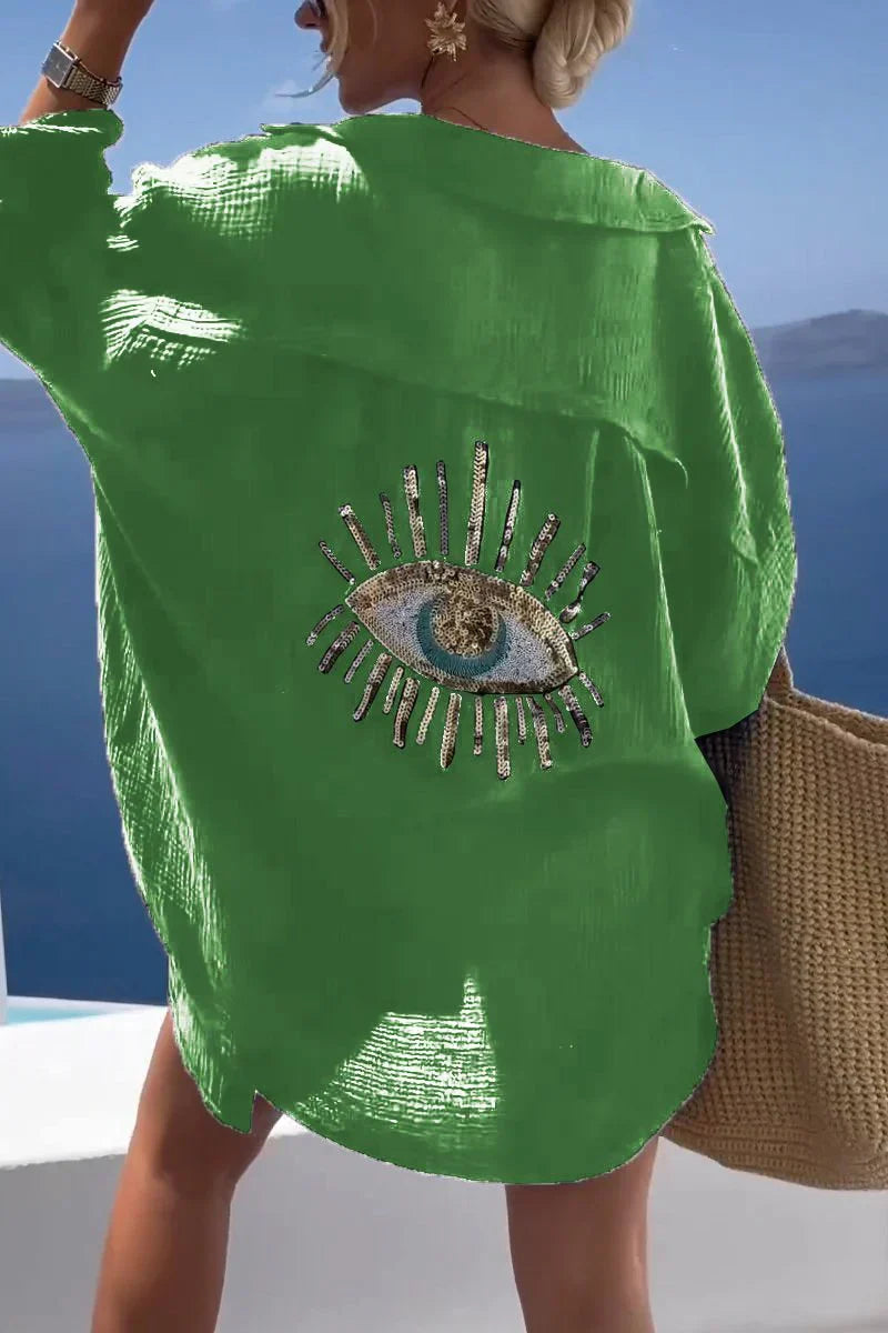 Maisie - Casual shirt with sequins