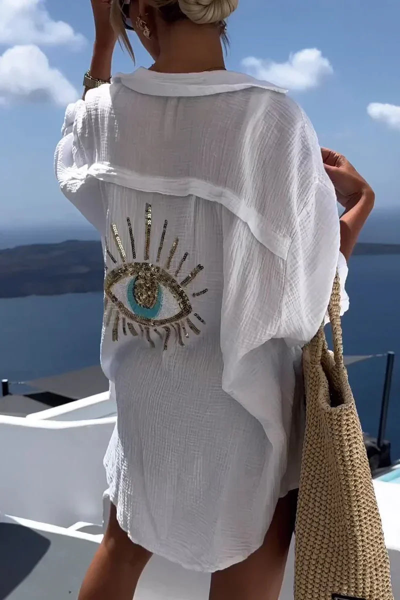 Maisie - Casual shirt with sequins