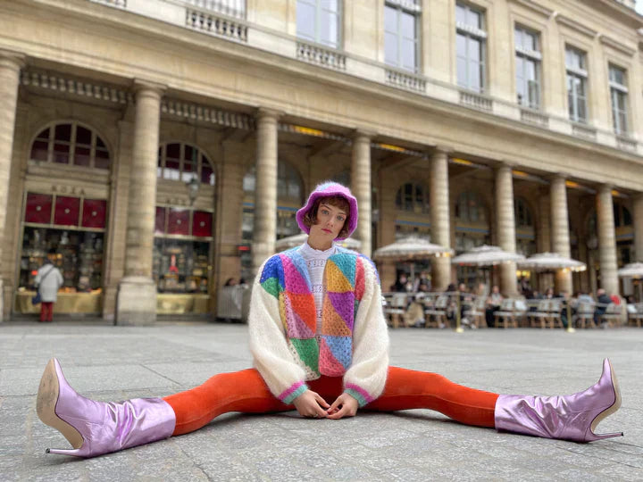 Eliza - Colorful knitted sweater