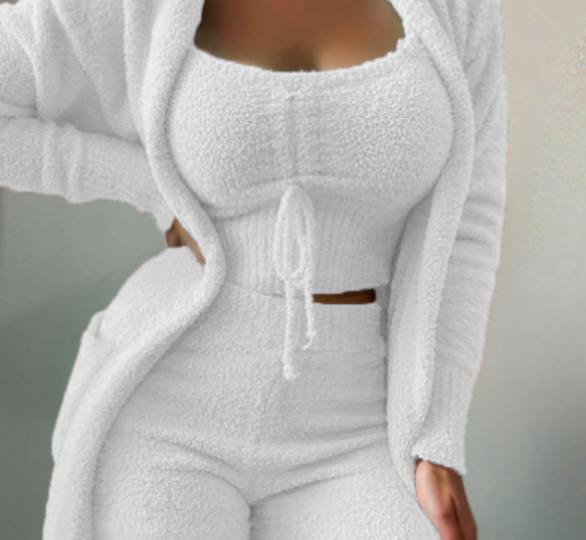 Warm 3-Piece Women's Clothing Set - Ariana