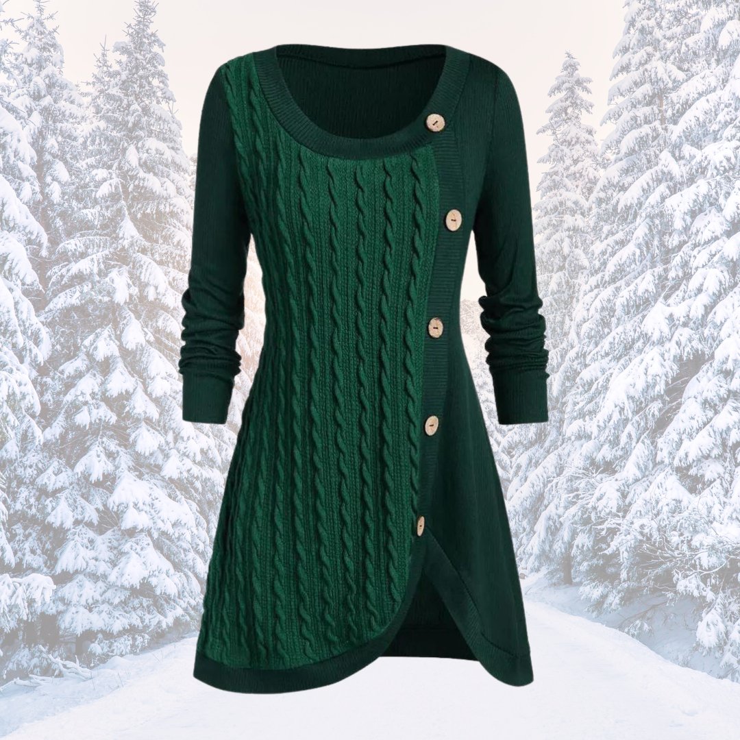 Arlene - Warm and elegant sweater dress