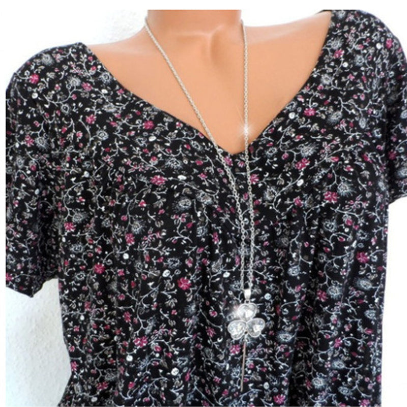 EvelynsShirt V-Neck Pullover for Women
