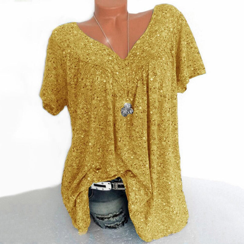 EvelynsShirt V-Neck Pullover for Women