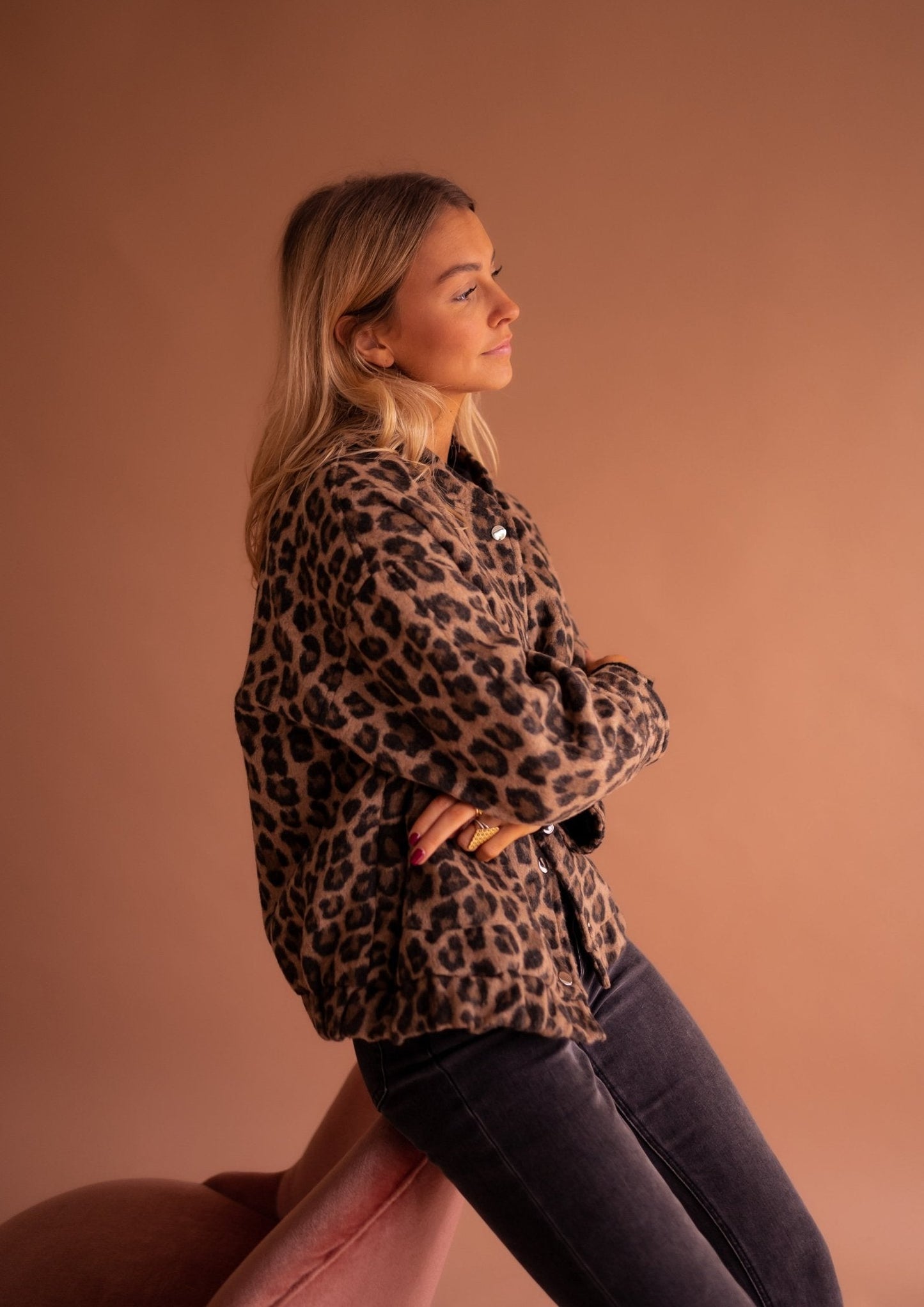 LEO | STYLISH LEOPARD PRINT JACKET