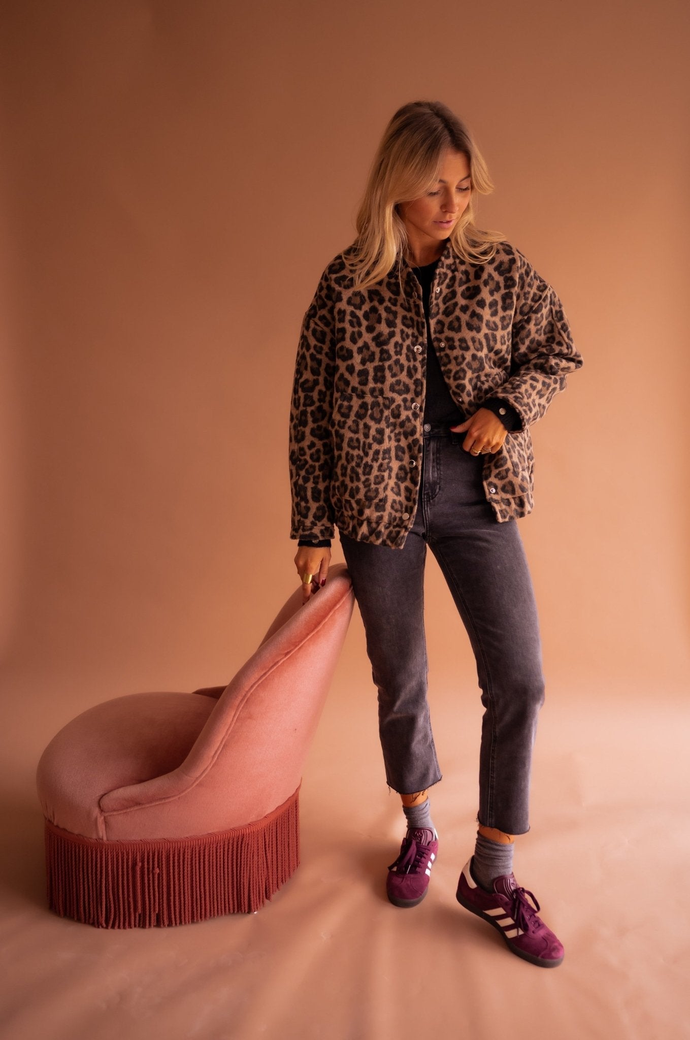 LEO | STYLISH LEOPARD PRINT JACKET