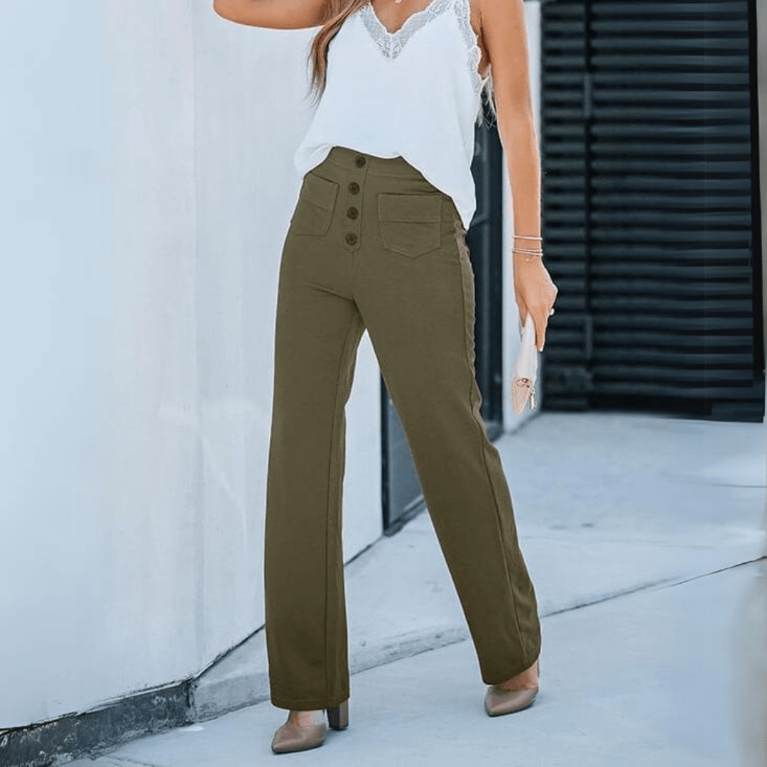 Elise | Casual high waist pants