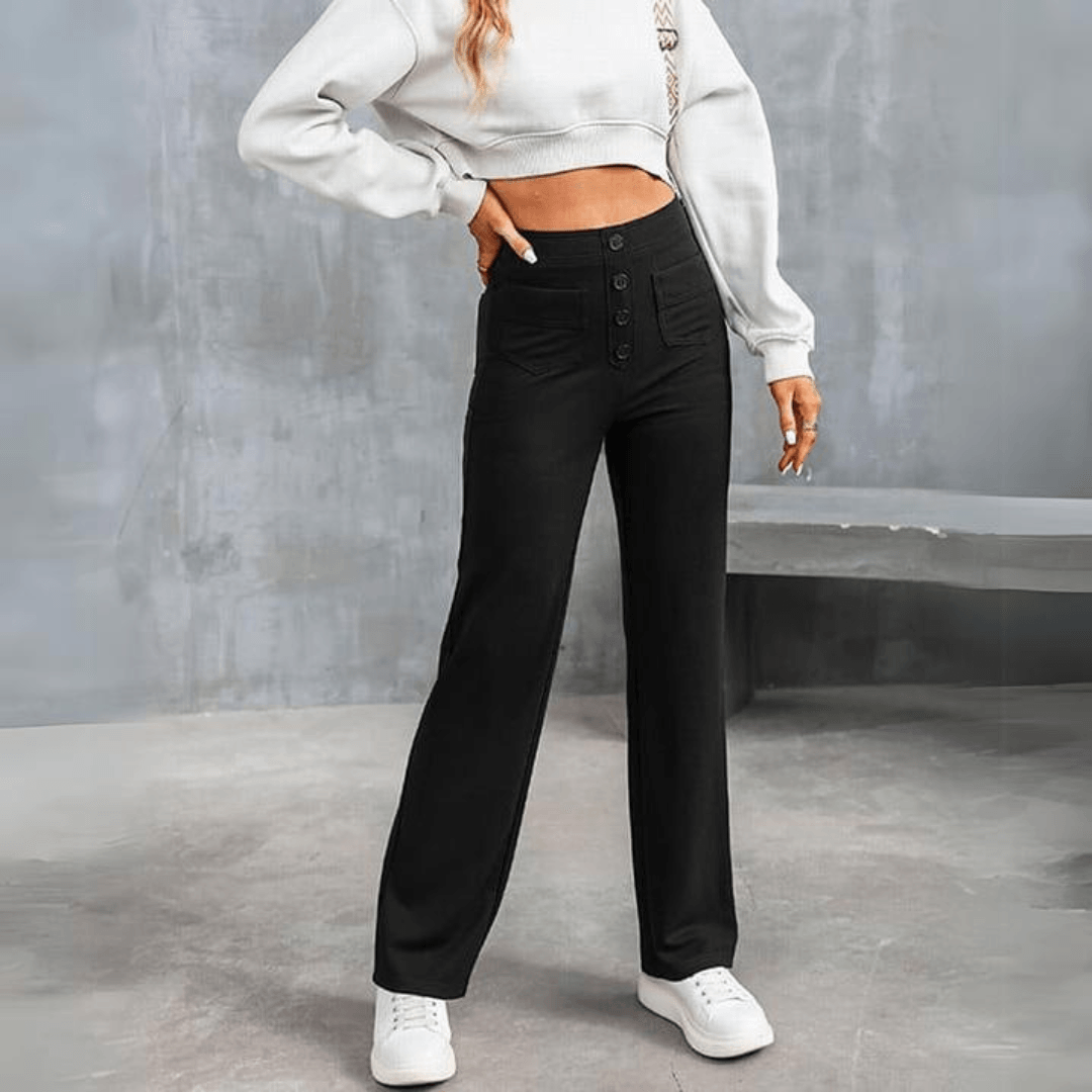 Elise | Casual high waist pants