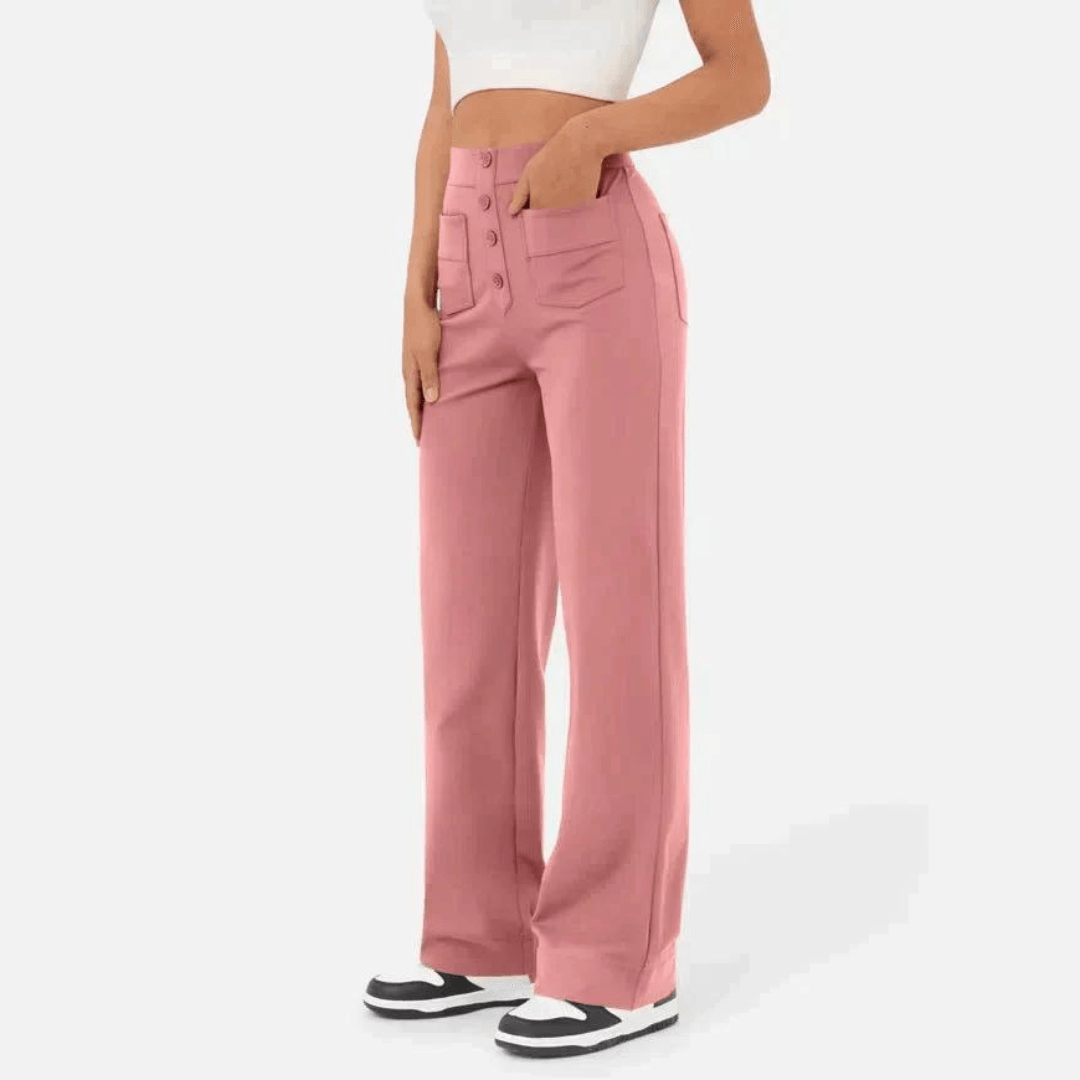 Elise | Casual high waist pants