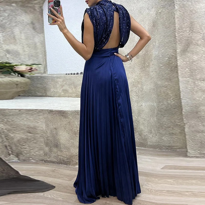 Lena - Elegant evening dresses with pleats