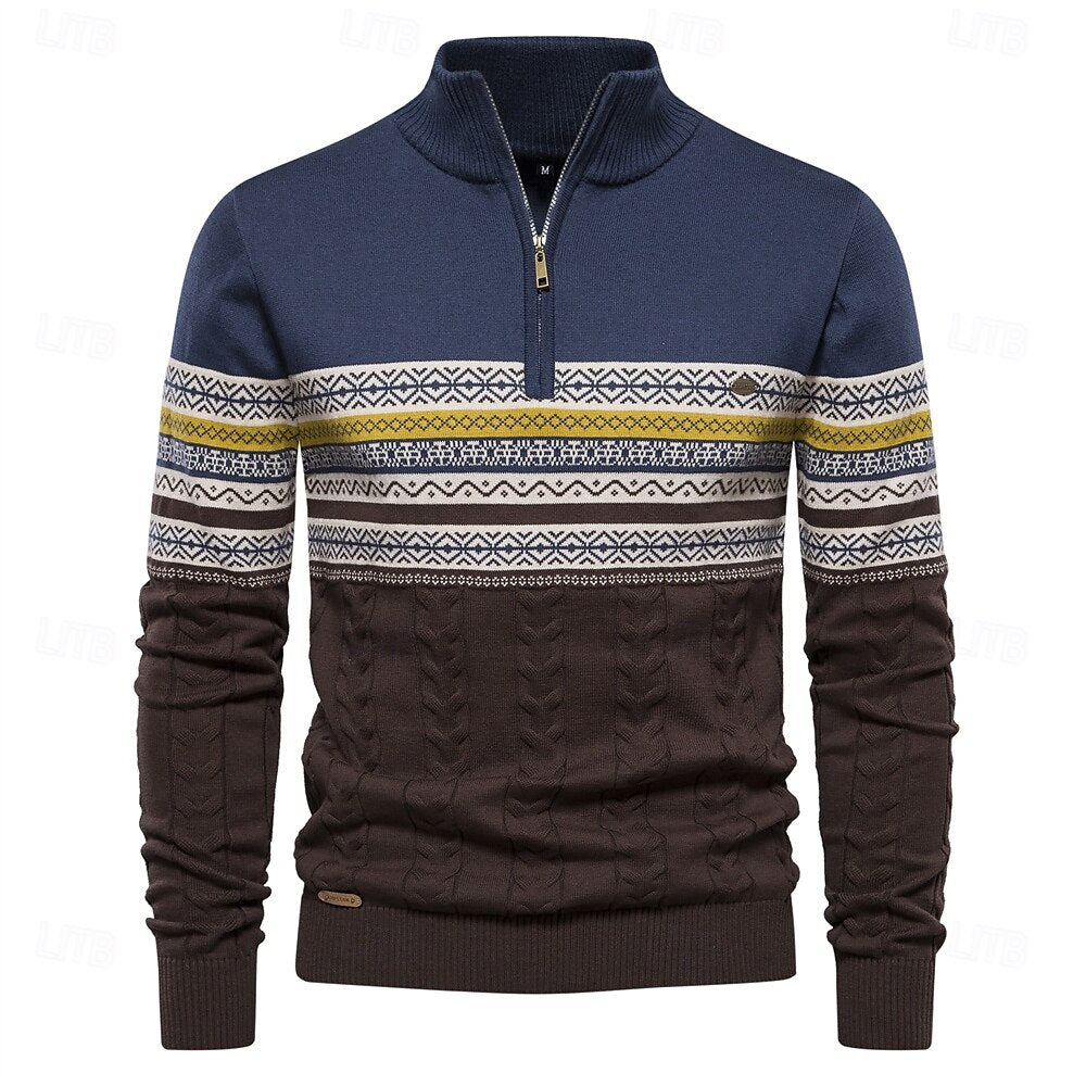 Hannes - Half-Zip Knit Sweater