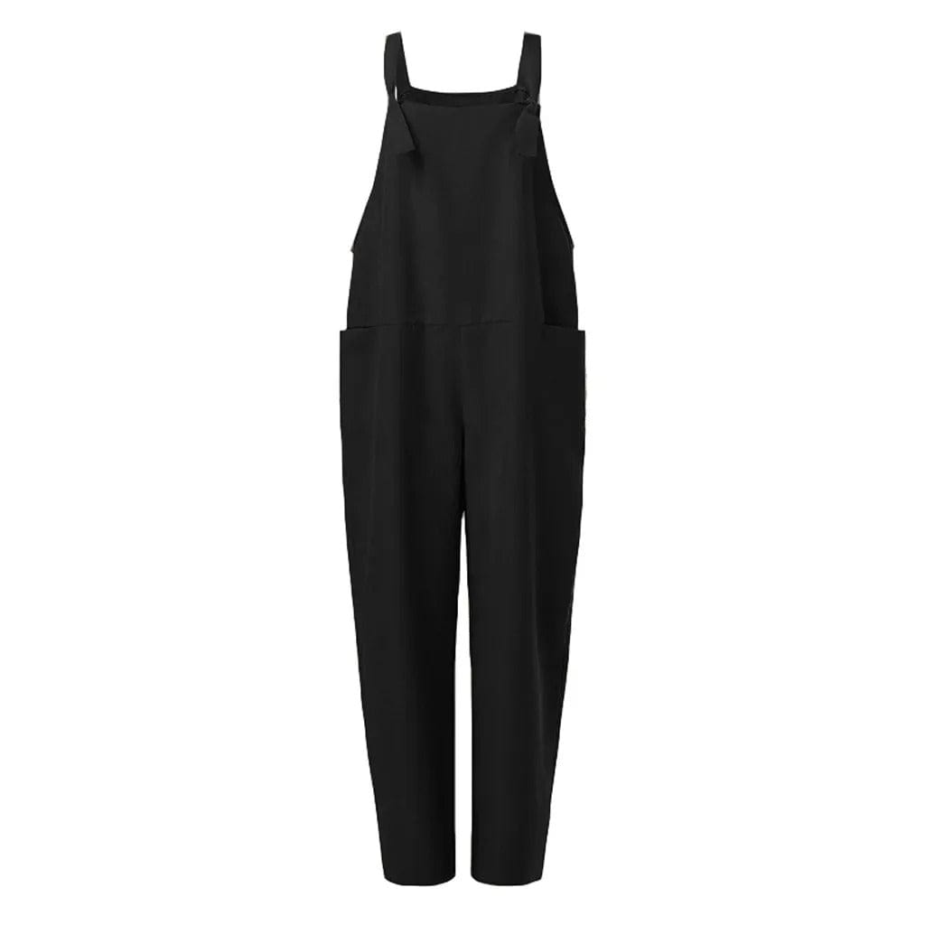 Yseult - Overall Jumpsuit made from casually tied cotton and linen