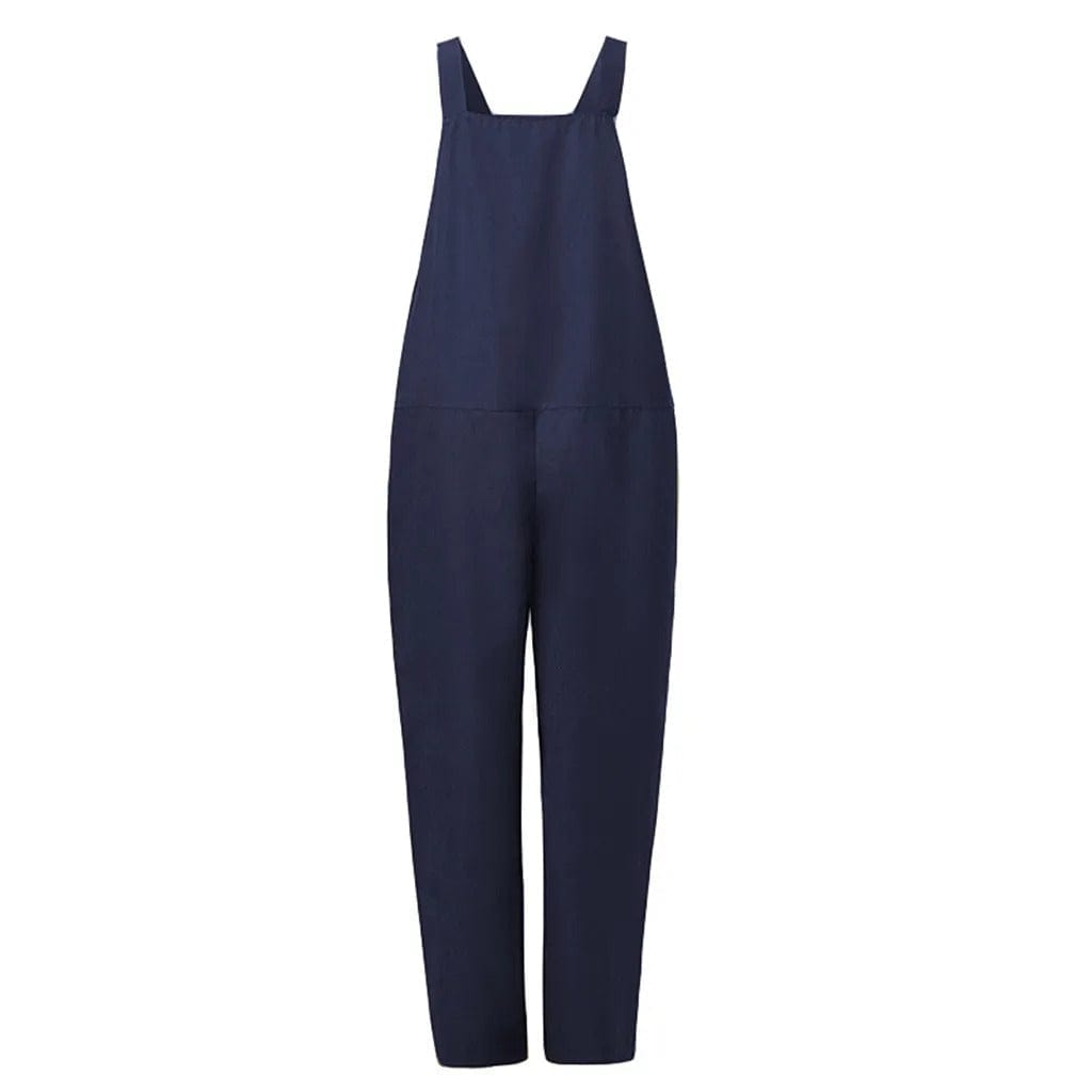 Yseult - Overall Jumpsuit made from casually tied cotton and linen