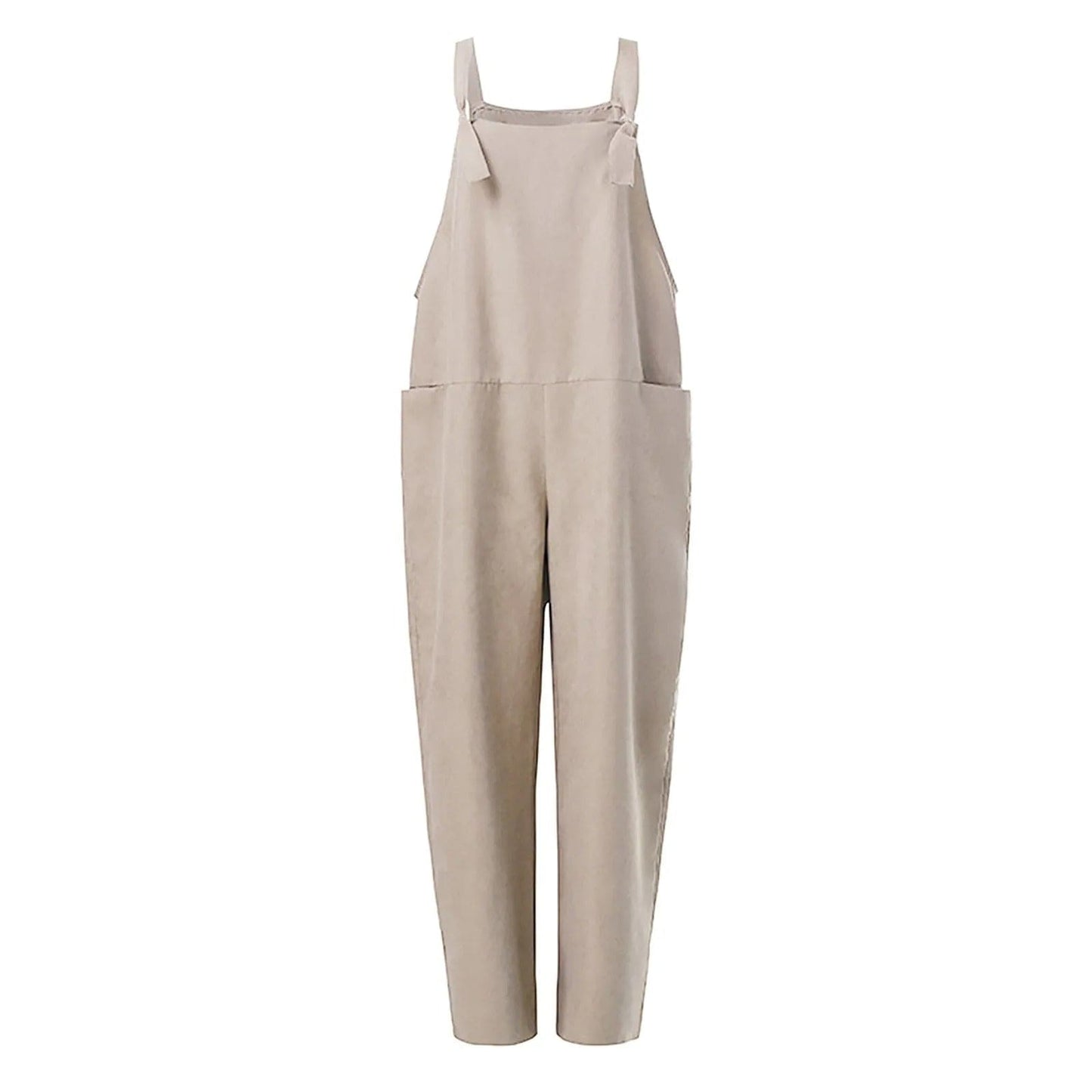 Yseult - Overall Jumpsuit made from casually tied cotton and linen