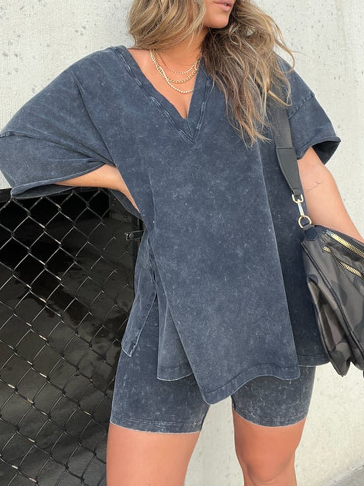 Amarra Lockeres T-Shirt and Shorts Set