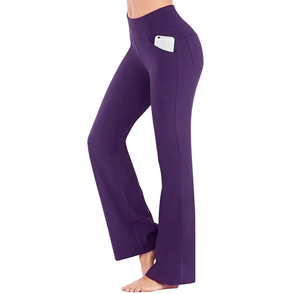 Amethyst High-Waise Bell Bottom Pants