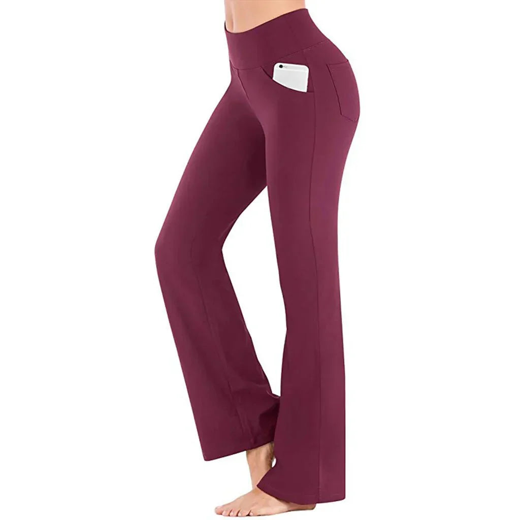 Amethyst High-Waise Bell Bottom Pants