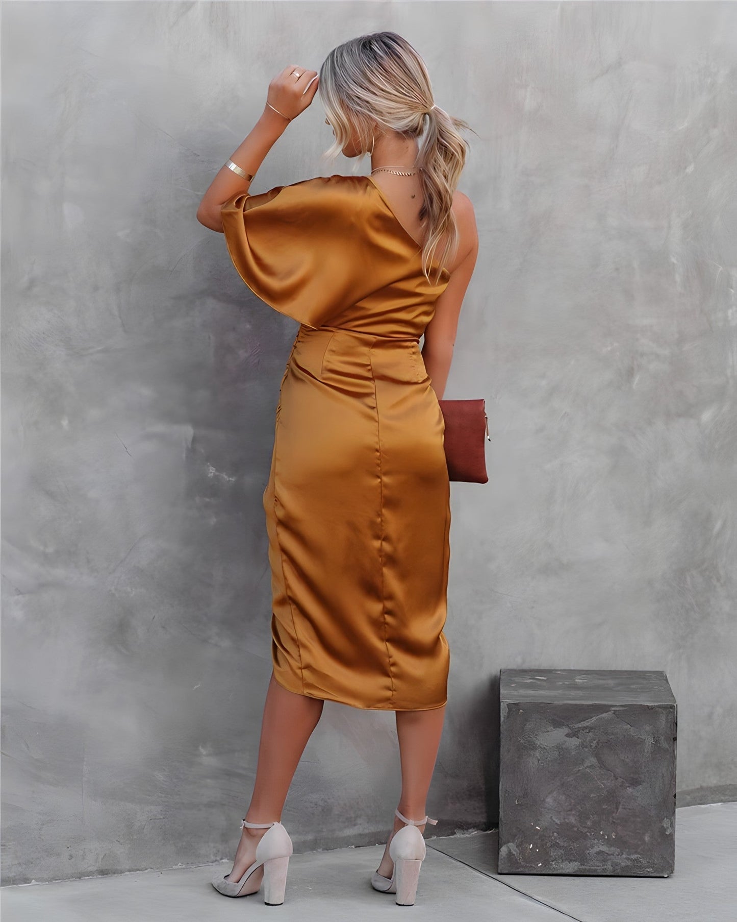 Amira Long Sleeve Party Dress