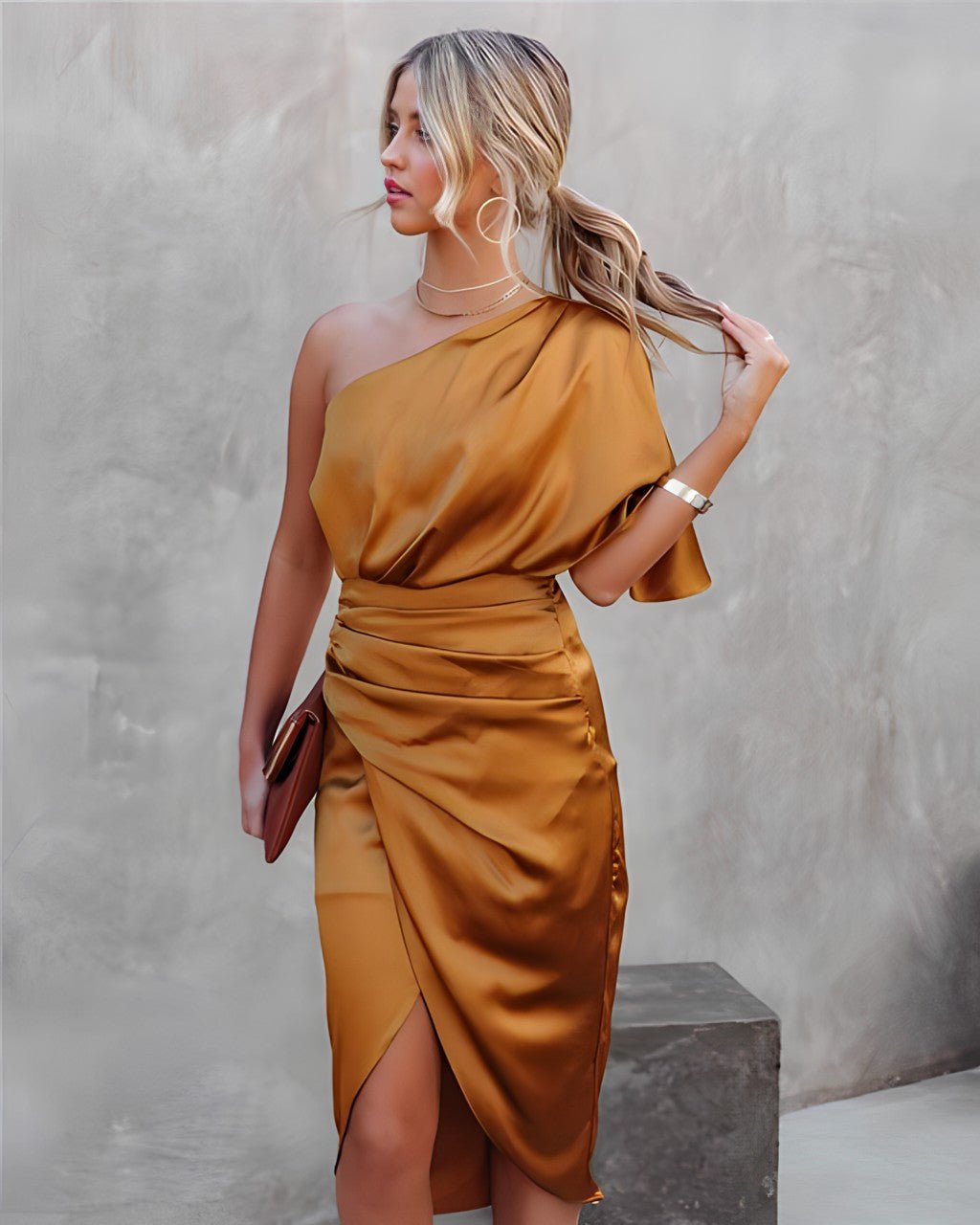 Amira Long Sleeve Party Dress
