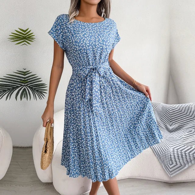Annalee Pleated Dress
