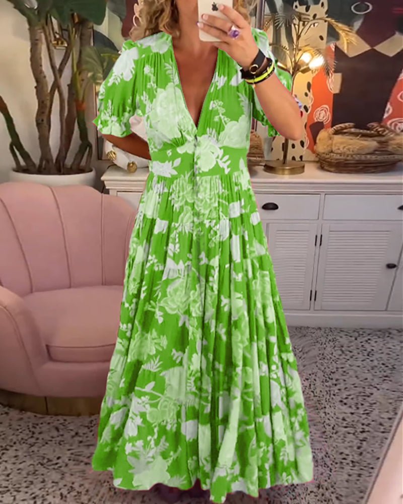 Anni Blumen A-line Dress