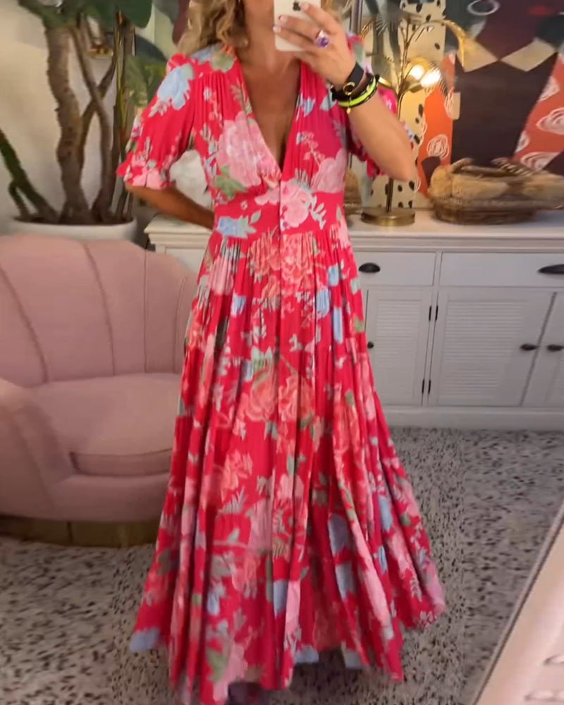 Anni Blumen A-line Dress