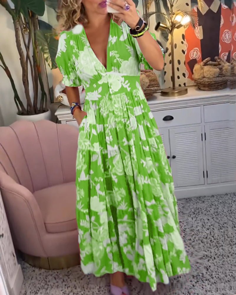 Anni Blumen A-line Dress