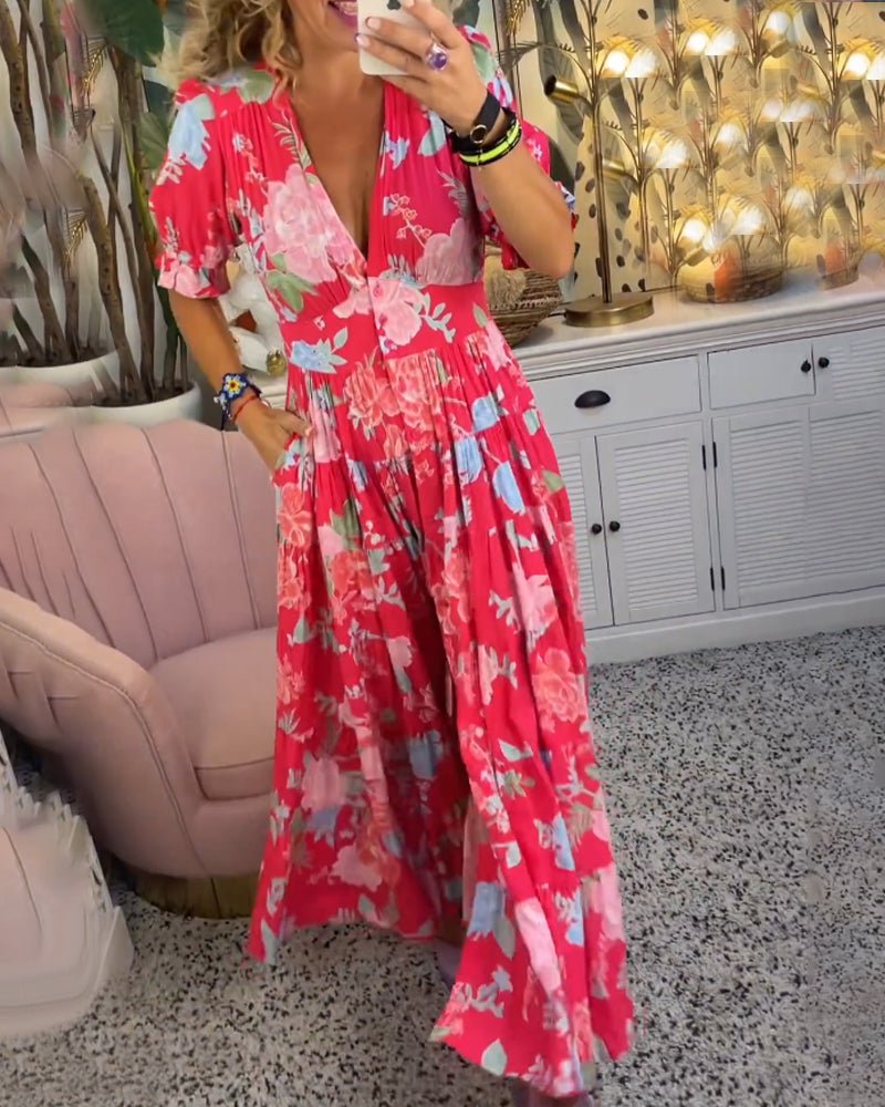 Anni Blumen A-line Dress