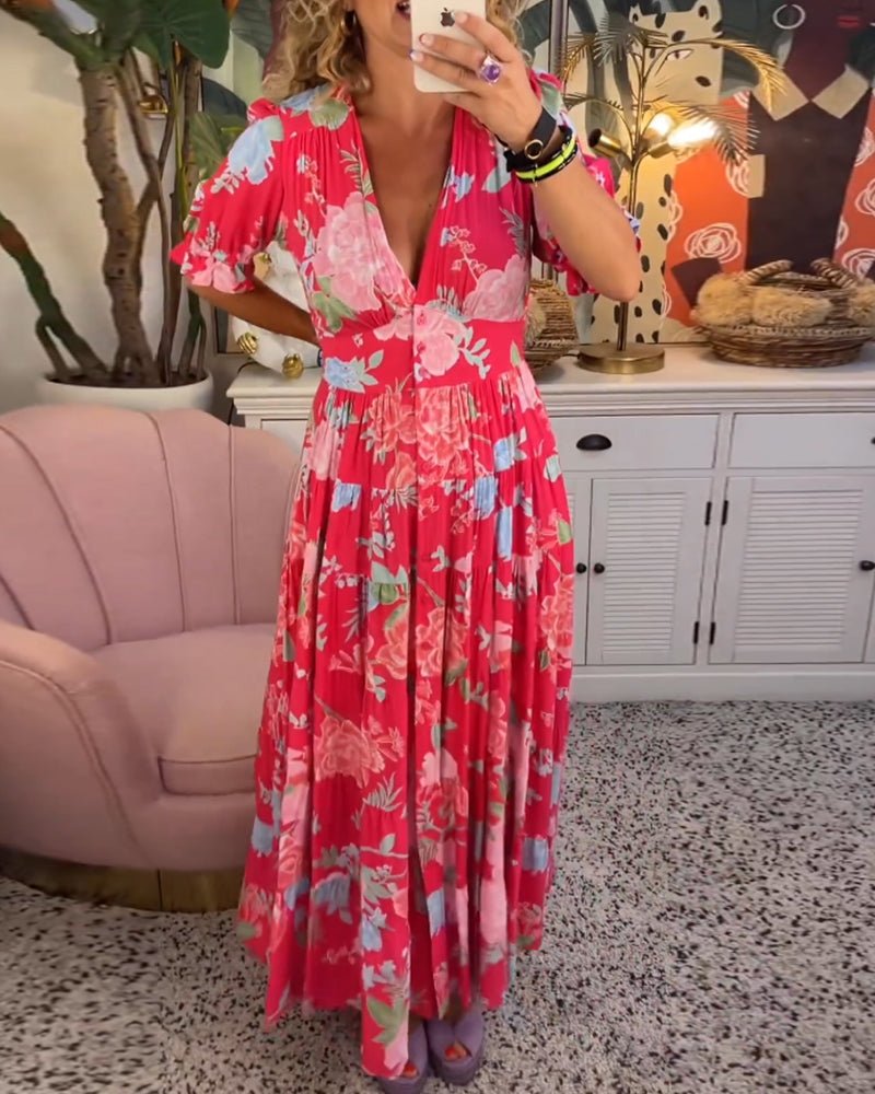Anni Blumen A-line Dress