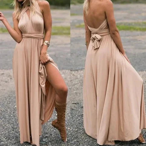 Marie Wick Wrap Maxi Dress