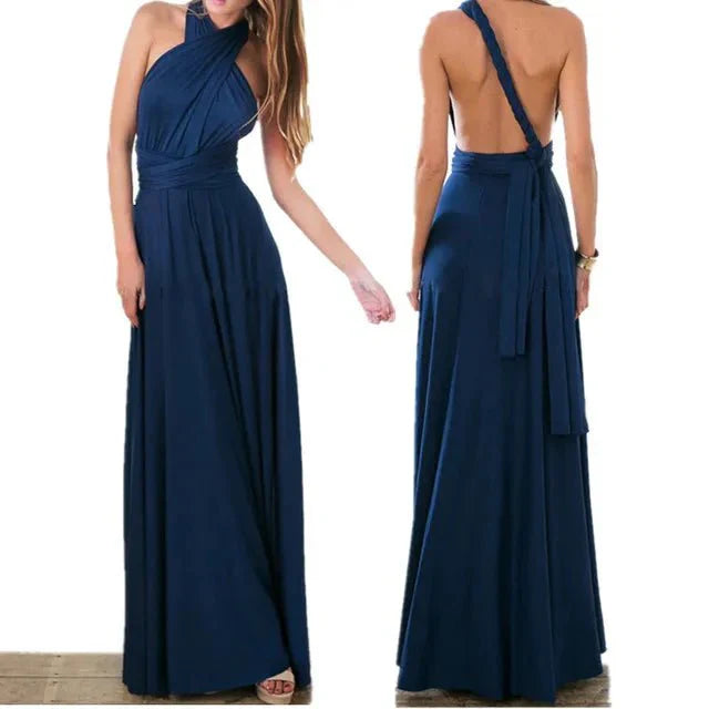 Marie Wick Wrap Maxi Dress