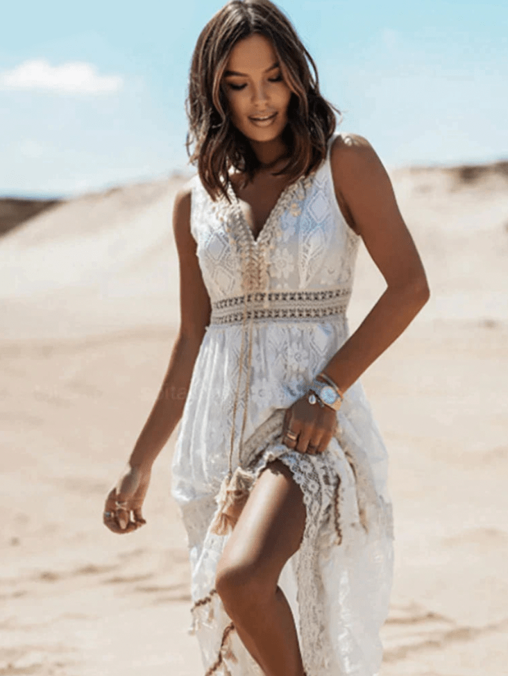 Paige Boho Lace Dress