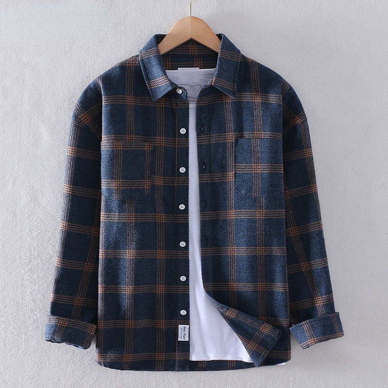 Jasper - Men's casual checked shirt
