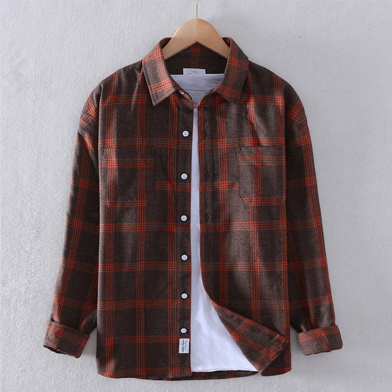 Jasper - Men's casual checked shirt