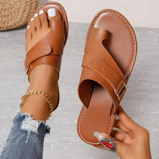 Madeline - Orthopedic sandals made of high-quality leather