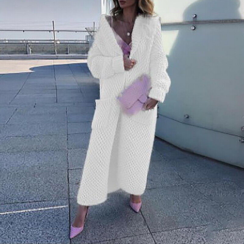Helen - Women's Sweater Long Cardigan