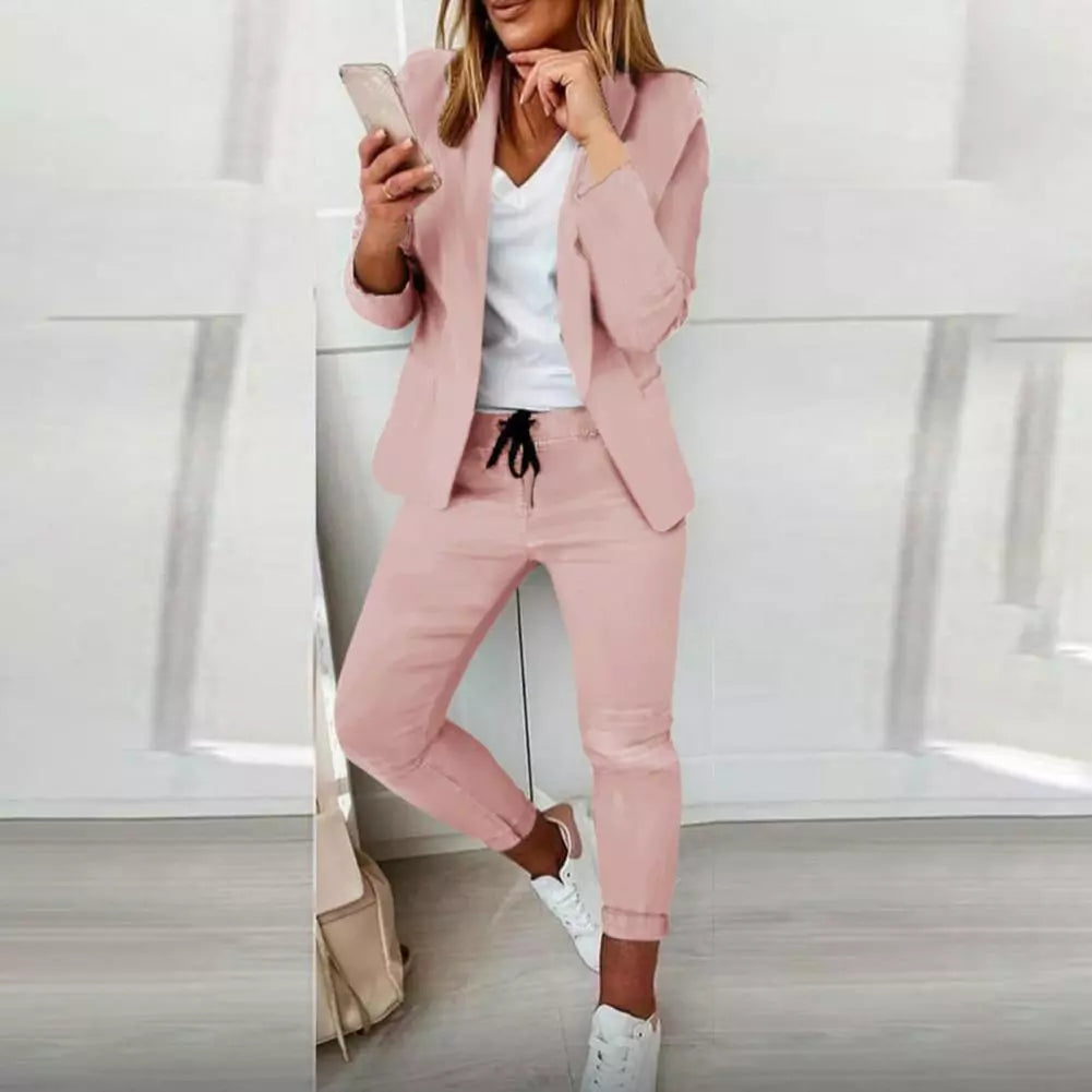 Clare - Long Sleeve Blazer and Trousers