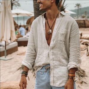 Alfred - Casual shirts made of cotton linen