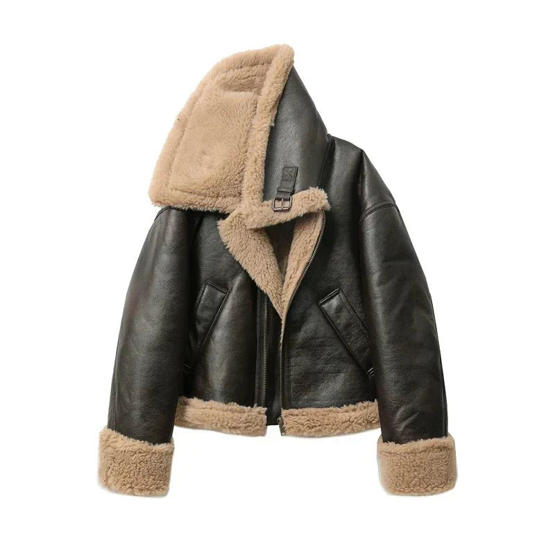 Julia - Leather Jacket for women